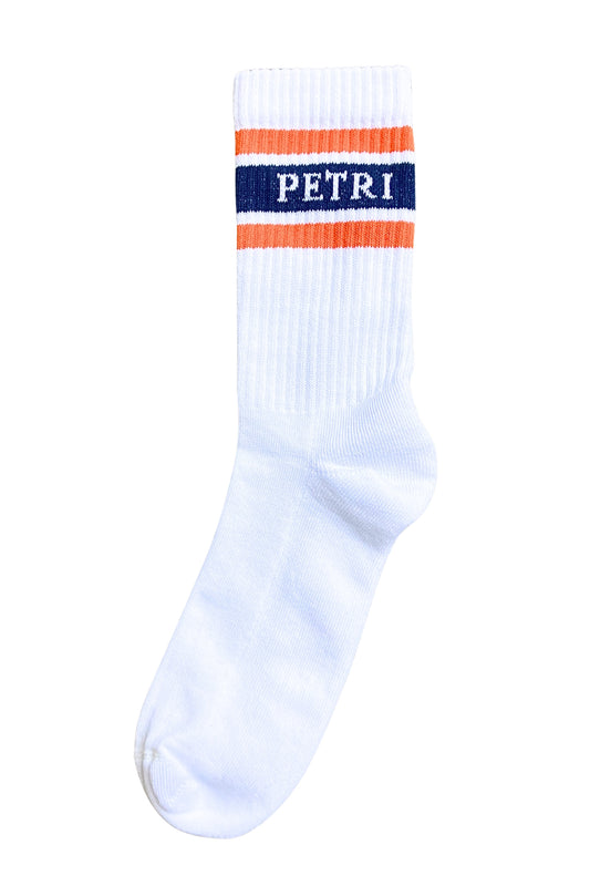 "VENICE" - SPORTS SOCKS ORANGE BANDS